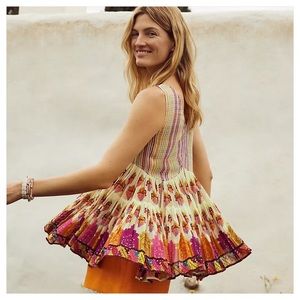 Anthropologie Lorelai Swing Blouse Size L-XL